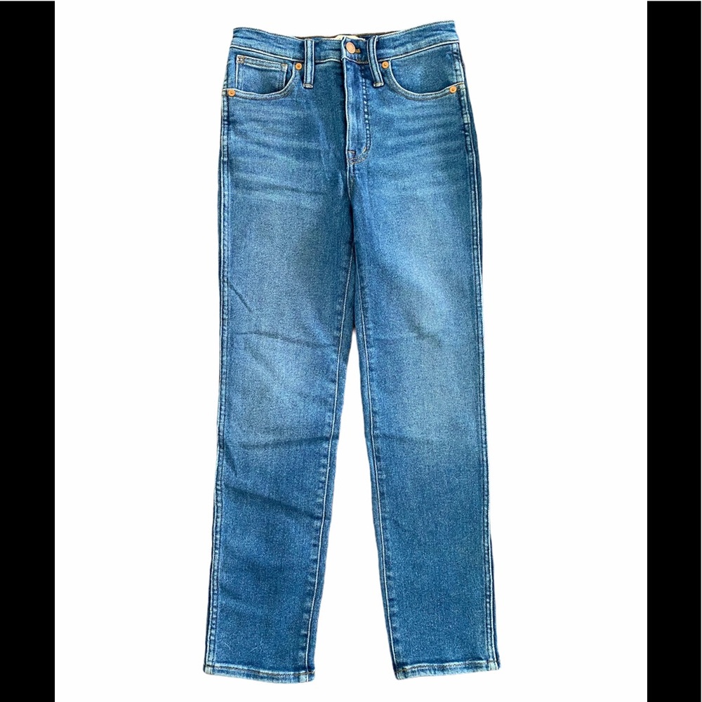 Madewell Stovepipe Crop Jeans Magic Pockets